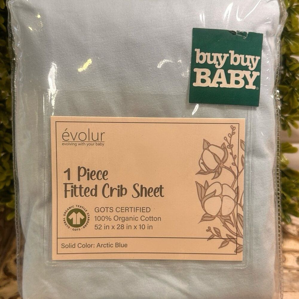 Crib Sheet Organic Cotton NWT